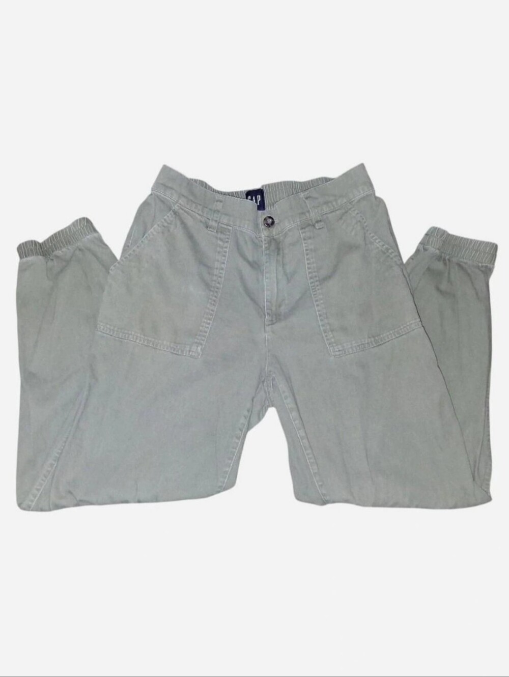 M | GAP light olive green khaki jogger pants